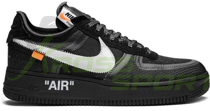  Nike Air Force 1 X Off White Black