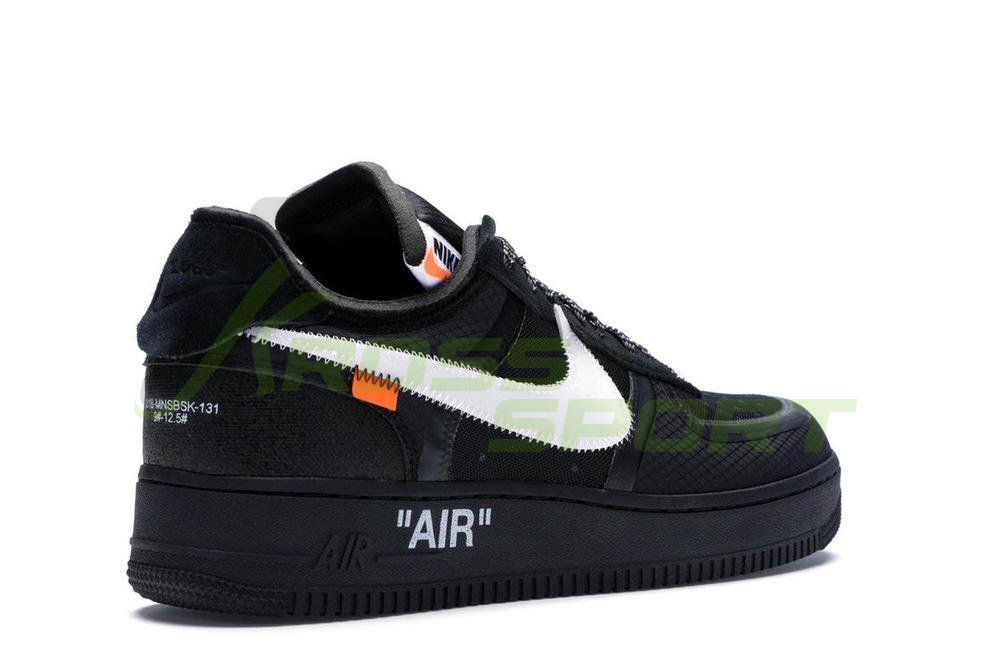  Nike Air Force 1 X Off White Black