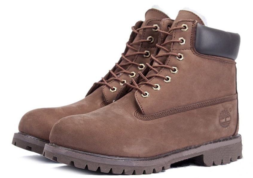 Мужские зимние ботинки Timberland Classic Brown