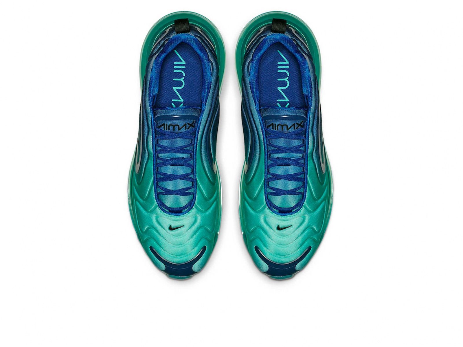 Nike Air Max 720 Green/Blue, зеленый, синий, нейлон, мужские, женские