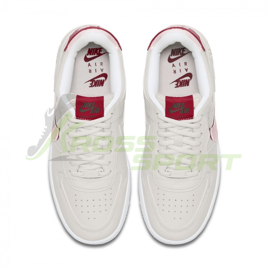  Nike Air Force 1 Shadow Beige/Pink/Red