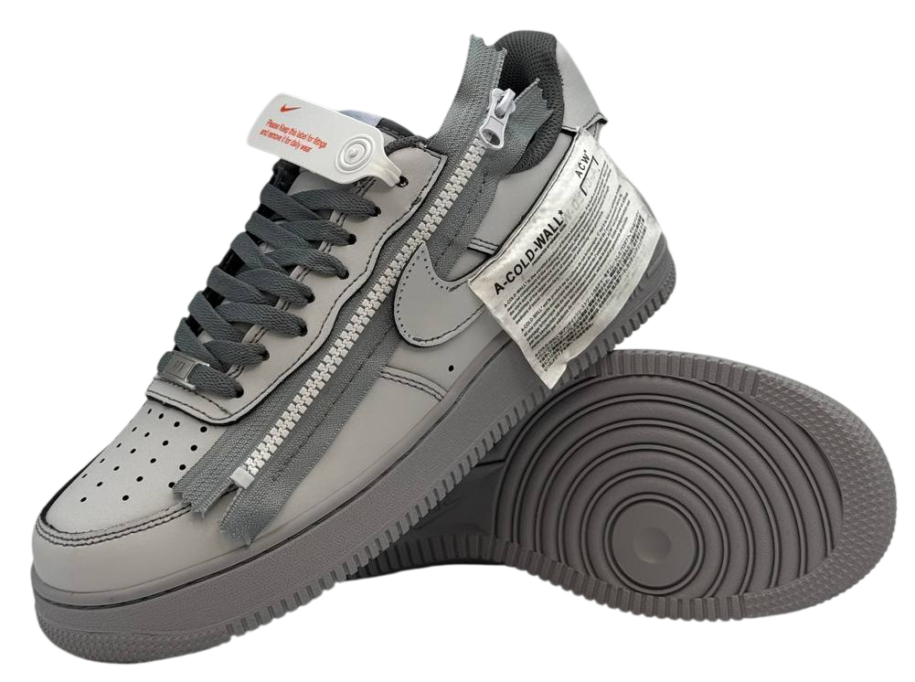 Nike Air Force 1 Lunar Acronym Grey